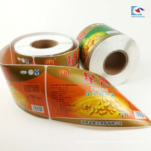 Color printed edible oil roll label Barreled water stickers customs